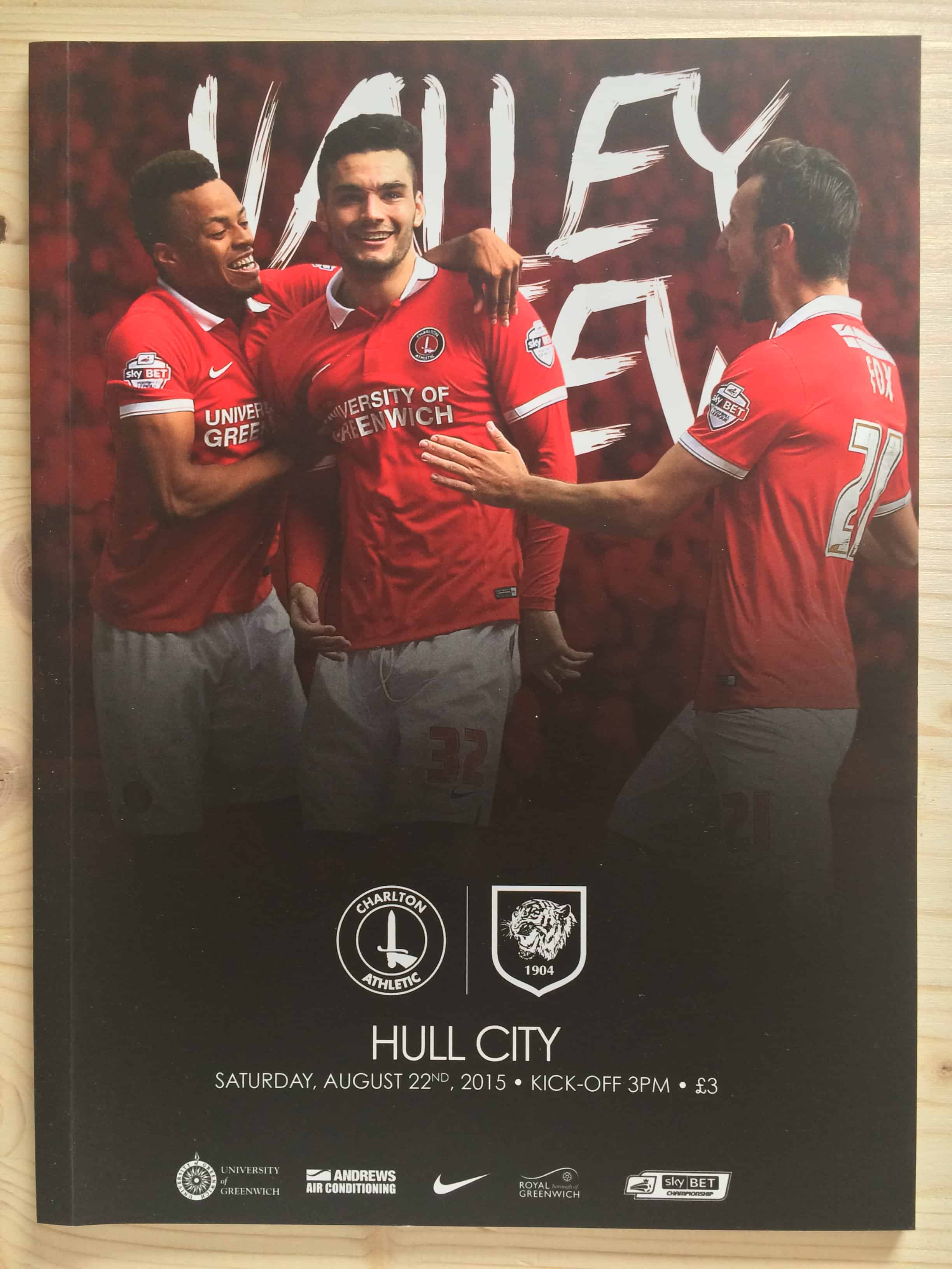 Charlton Athletic FC v Hull City FC